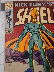 Nick Fury, Agent of Shield #8 (Marvel Comics January 1969)