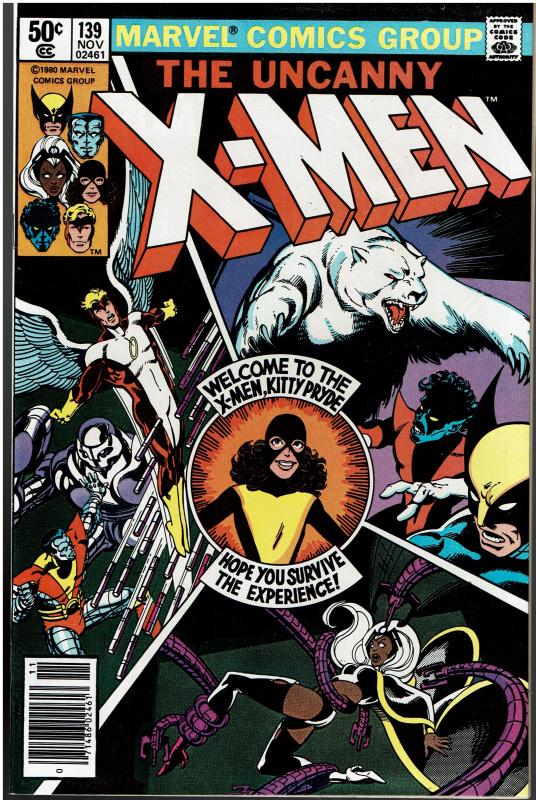 X-Men #139,*KEY* 9.0 or better, 1st Heather Hudson / 1st Brown Wolverine Costume