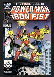 Power Man and Iron Fist #125 VF/NM 9.0 Final Issue!