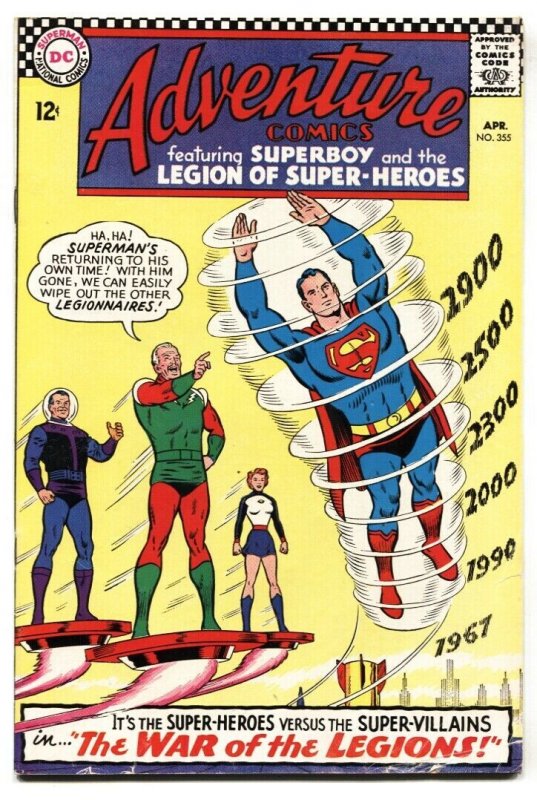 ADVENTURE #335 1967-SUPERBOY-SUPERMAN-comic book VG+