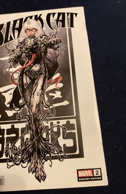 Black cat #2 carnage-ized make Brooks Virgin variant