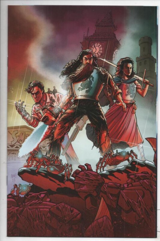 ARMY OF DARKNESS FOREVER #1 J Variant, NM, Fleecs, Bruce Campbell, 2023