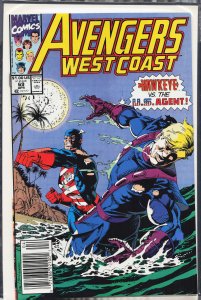 Avengers West Coast #69 (1991) West Coast Avengers / Avengers West Coast