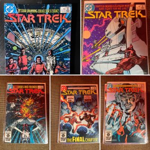 Lot of 10 Star Trek 1st Series (1984 DC)