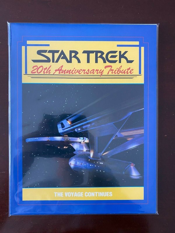 Star Trek 20th Anniversary Tribute New Media Books Inc SC 8.0 VF (1986)