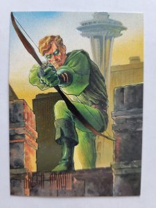 DC Comics 1994 Skybox Master Series Foil Card F3 - Green Arrow