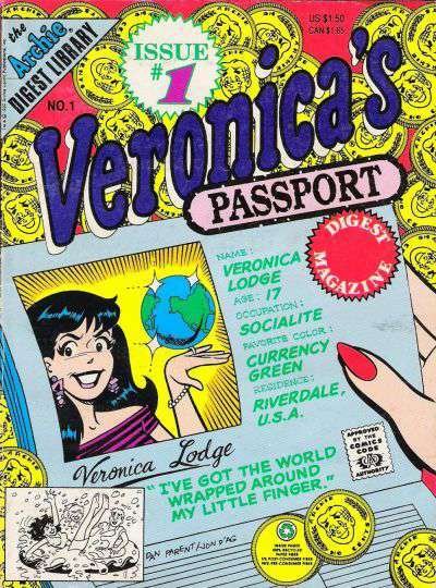 Veronica's Digest Magazine #1 FN ; Archie | Veronica's Passport