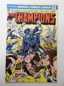 The Champions #2 (1976) VF- Condition!