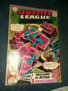 Justice League of America #52 dc comics 1967 mike sekowski sid green gardner fox