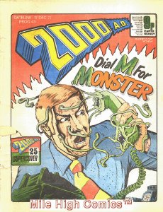 2000 A.D. (MAGAZINE) (1977 Series) #43 Very Fine 