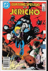 Teen Titans Spotlight #6 (1987) Jericho