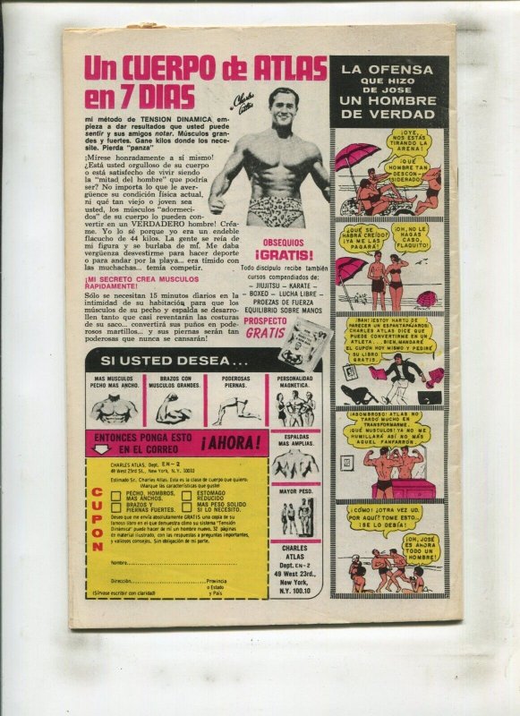 BIP BIP EL CORRECAMINOS #3-8 (6.0 OB) SPANISH LANGUAGE ROADRUNNER!! 1979