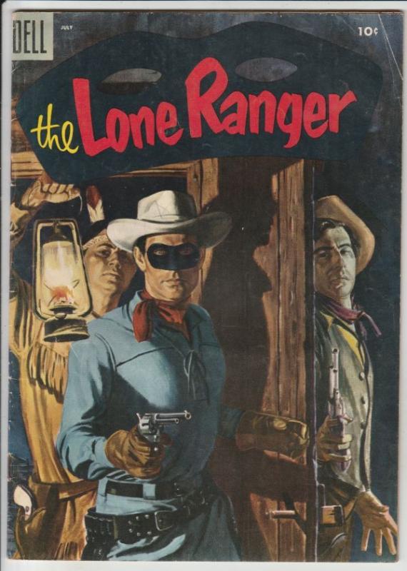 Lone Ranger, The #85 (Jul-55) FN- Mid-High-Grade The Lone Ranger, Tonto, Silver