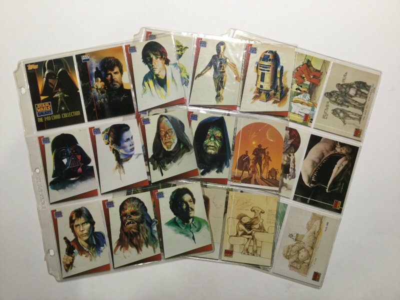 Topps 1993 Star Wars Galaxy 1-365 Complete Card Set Series 1 2 3 Lucasfilm Ltd