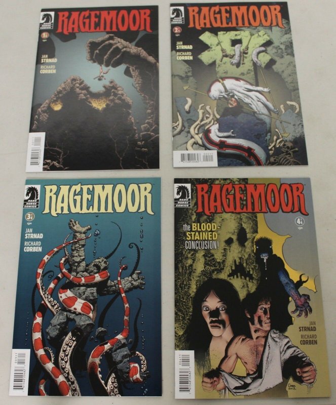 Dark Horse: Ragemoor (2012) #1-4 COMPLETE SET 1,2,3,4