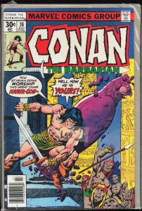 Conan the Barbarian #76 (1977) Conan