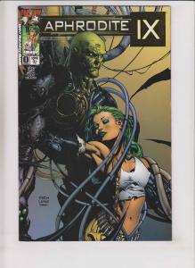 Aphrodite IX #0 VF/NM gold foil logo variant - david finch - top cow bad girl