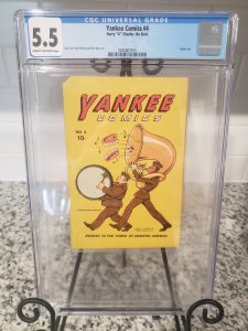 Yankee Comics 4 CGC 5.5