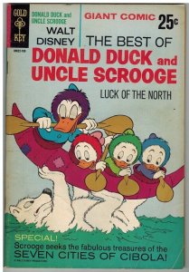 BEST OF DONALD DUCK & UNCLE SCROOGE (1967 GK)   2 VG Carl Barks early classics