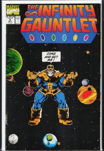 The Infinity Gauntlet #4 Direct Edition (1991)