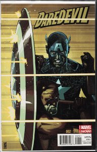 Daredevil #2 Captain America Cover (2014) Daredevil