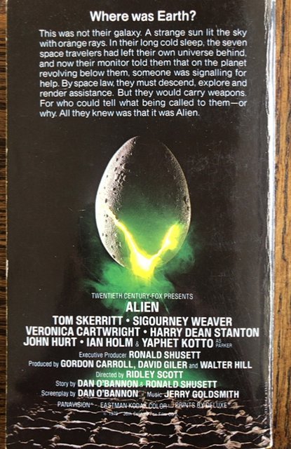 Alien (1979)first print,1979,PB