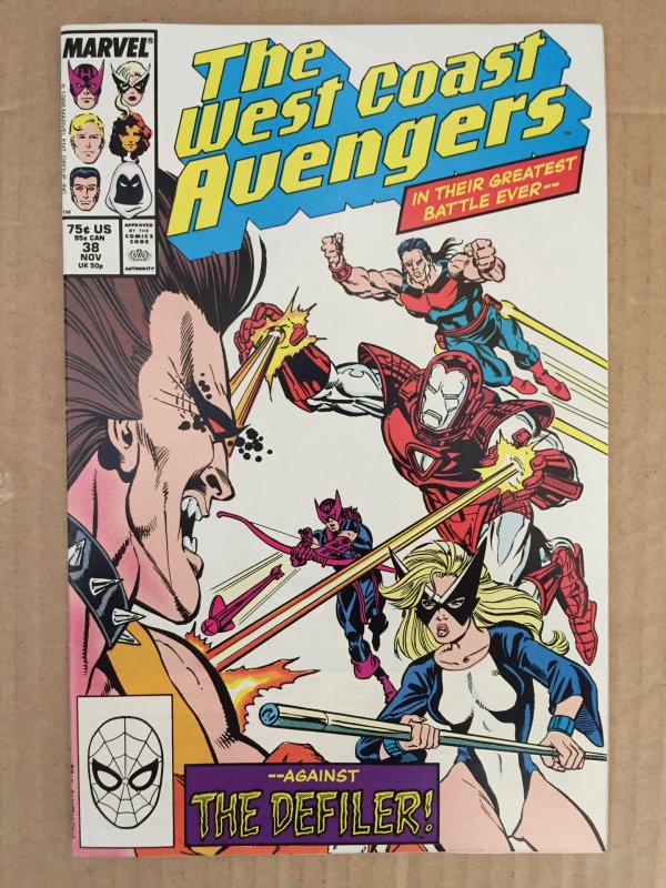 The West Coast Avengers #38