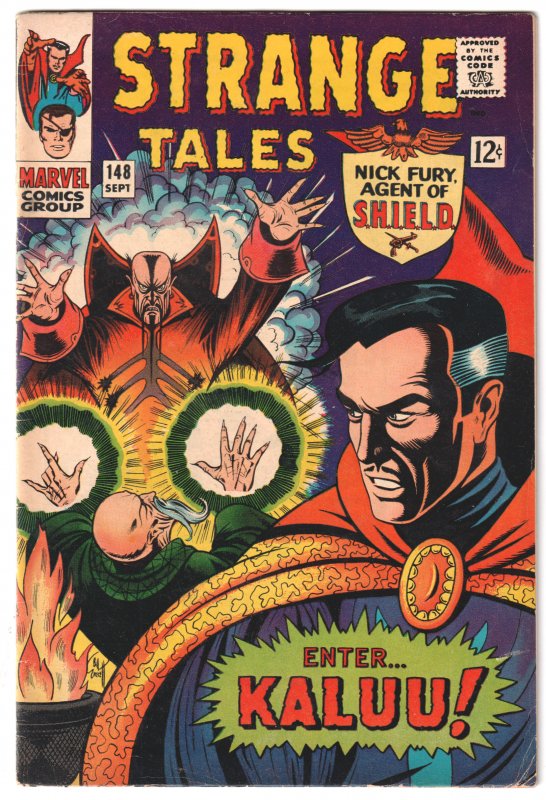 Strange Tales #148 (1966) Doctor Strange [Key Issue] Origin Ancient One