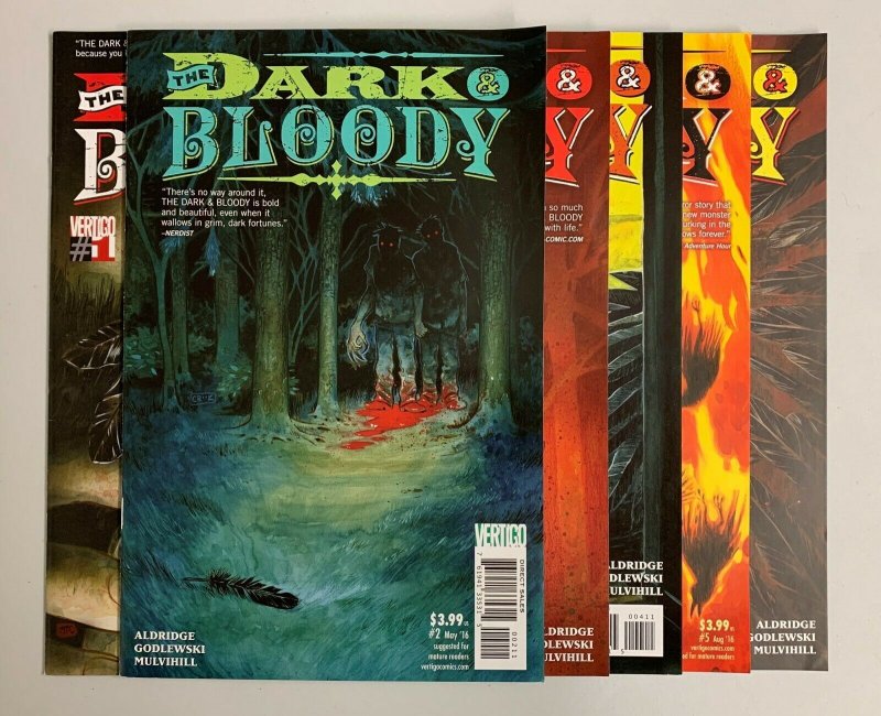 The Dark and Bloody #1-6 Set (Vertigo 2016) 1 2 3 4 5 6 Shawn Aldridge (8.0+) 