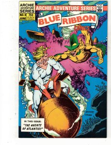 Blue Ribbon Comics #9 1984 NM- PRICE DROP! 1st Agent Neptune! Agents Of Atlantis