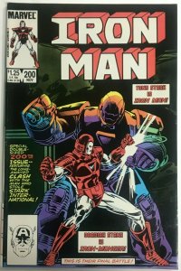 INVINCIBLE IRON MAN#200 VF 1985 MARVEL COMICS