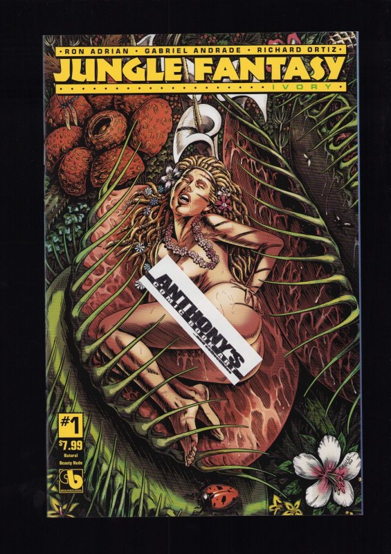 Jungle Fantasy: Ivory #1 Nude Cover Variants 4pc (2016) 9/9.2