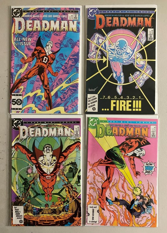 Deadman set #1-4 Direct DC 2nd Series (6.0 FN) 4 different books (1986)