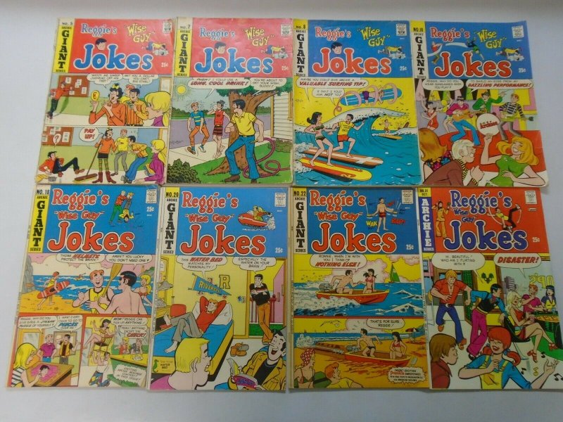 Silver + Bronze age Archie Comics Reggie lot 49 different avg 5.0 VG FN