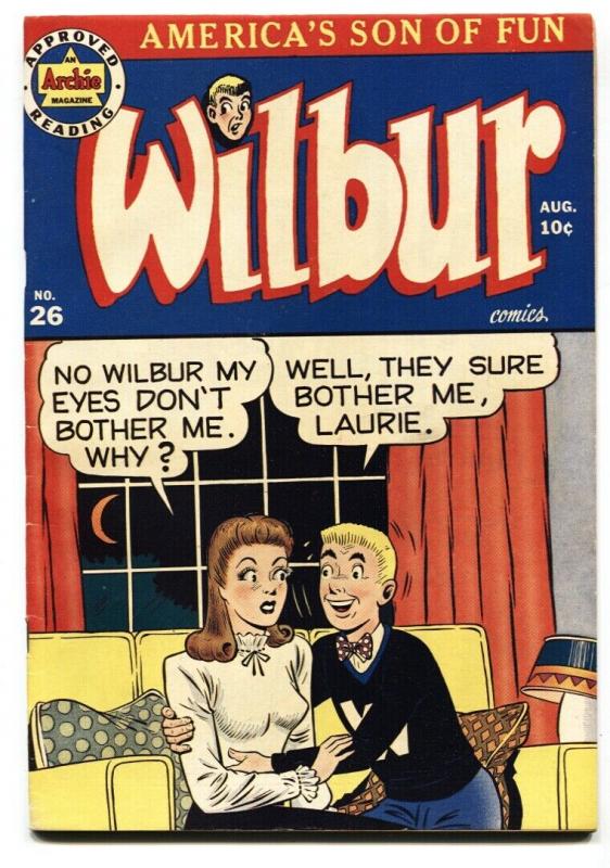 Wilbur #26 1949-Archie-Katy Keene-teen humor-VF-