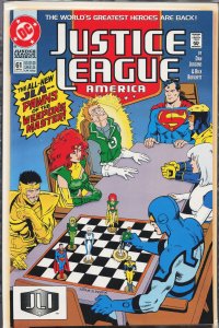 Justice League America #61 (1992) Superman [Key Issue]
