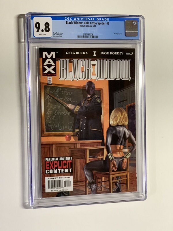 Black Widow Pale Little Spider 3 CGC 9.8 wp 2002