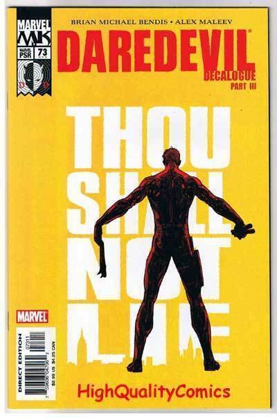 DAREDEVIL #73, VF, Alex Maleev, Bendis, 2005, more DD in store