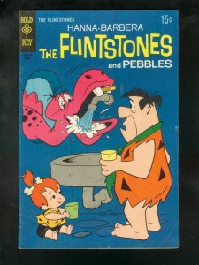 FLINTSTONES #51 1969-GOLD KEY COMICS-PEBBLES VG 