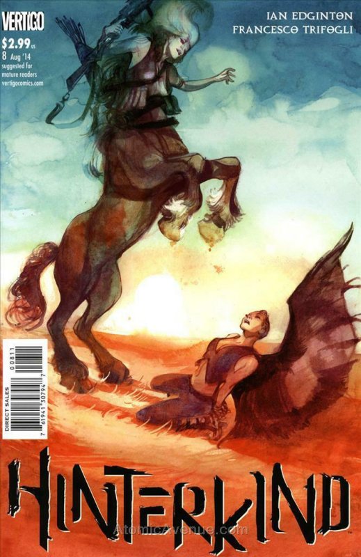 Hinterkind #8 VF/NM; DC/Vertigo | save on shipping - details inside