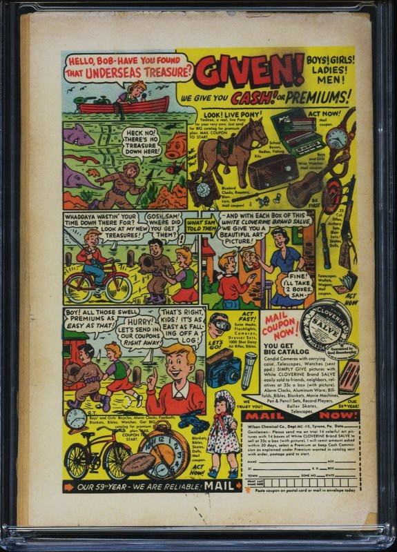 MUTT AND JEFF #71 - CGC-3.5, CR-OW - DC - Highest graded!