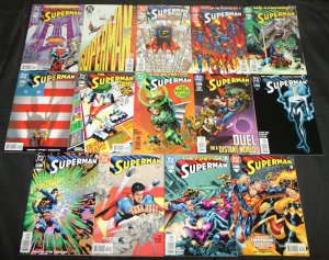 Modern DC SUPERMAN TITLES 135 Count High Grade Comics Lot Action, Adventures of