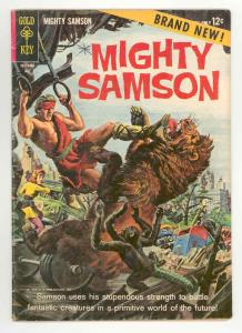 MIGHTY SAMSON #1-4,6,7,9,11,16 GK .1964-68. - MUTANTS TAKE OVER NYC - FUN VG/FN