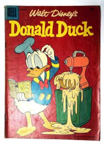 Donald Duck #57 (1958) Dell Comics 1st Print Comic Book