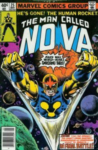 Nova (1st Series) #25 VF ; Marvel | Last Issue