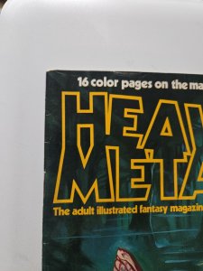 Heavy Metal Magazine August 1981 Issue Sci-Fi Fantasy Fiction
