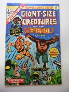 Giant Size Creatures (1974) 1st App of Tigra! FN/VF Cond MVS Intact