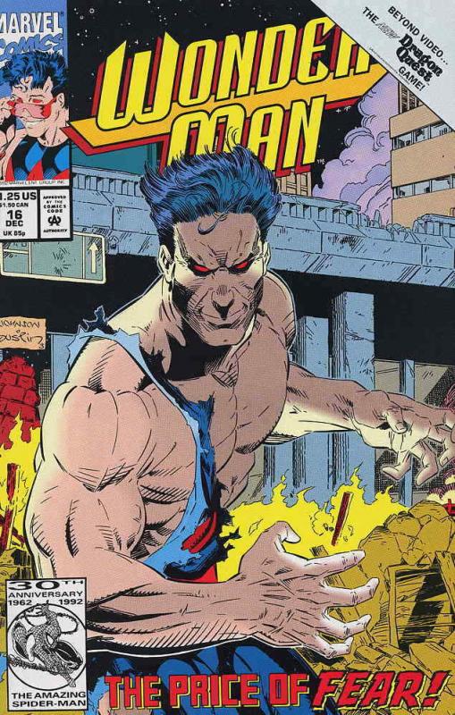 Wonder Man (2nd Series) #16 VF/NM; Marvel | save on shipping - details inside