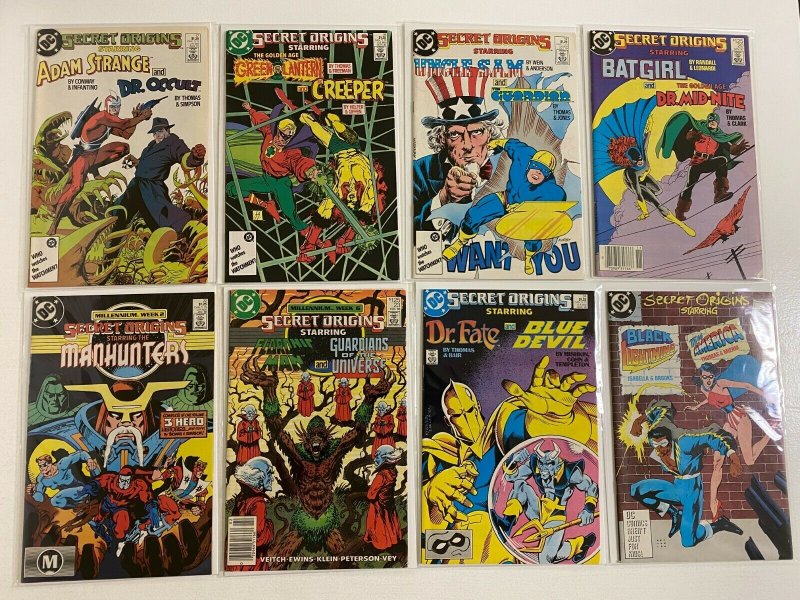 Secret Origins lot #1-50 + Specials 2nd Series DC 42 pieces 6.0 FN (1986-'90)