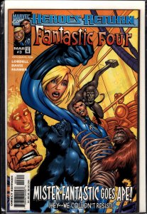 Fantastic Four #3 Direct Edition (1998) Fantastic Four